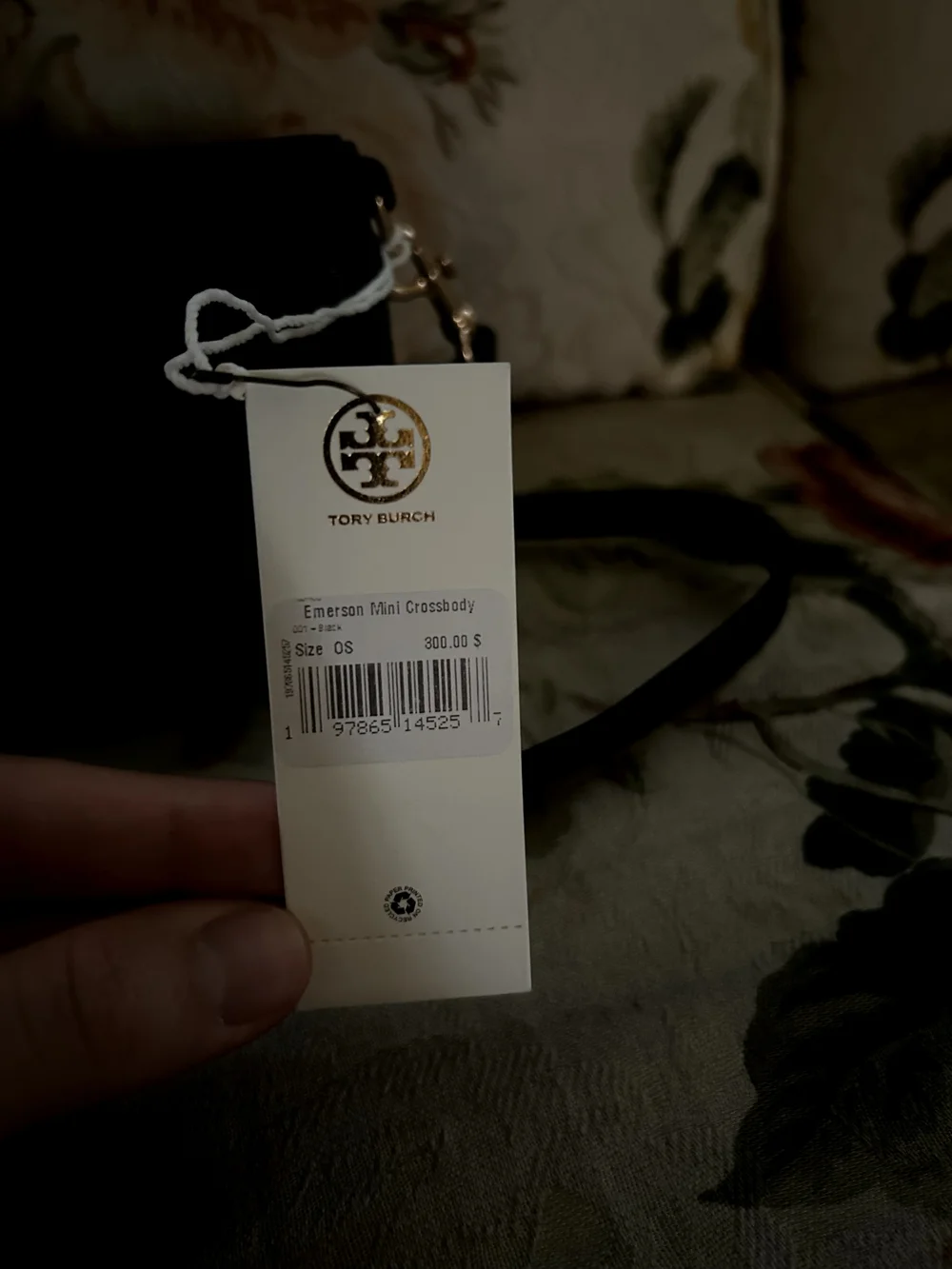 Tory Burch Black Crossbody Wallet
